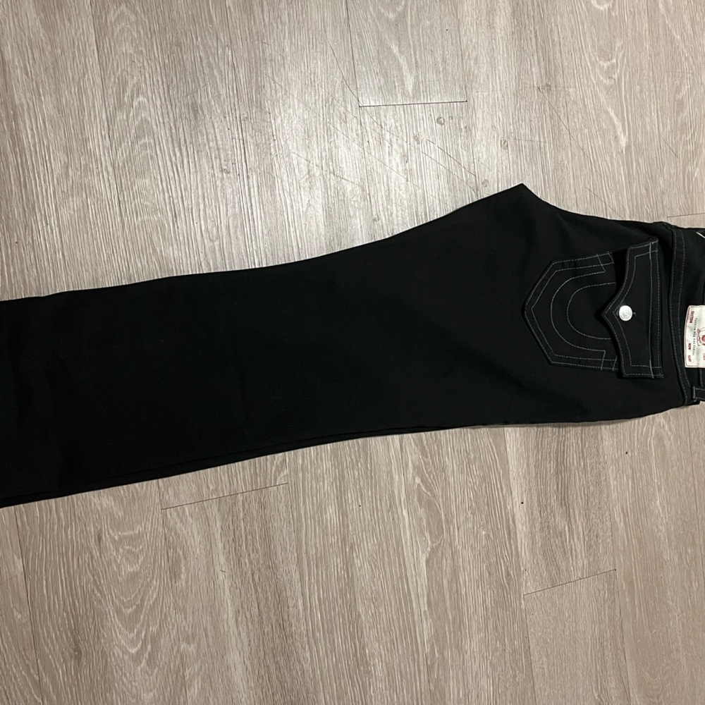 True Religion Black Relaxed Men Jeans